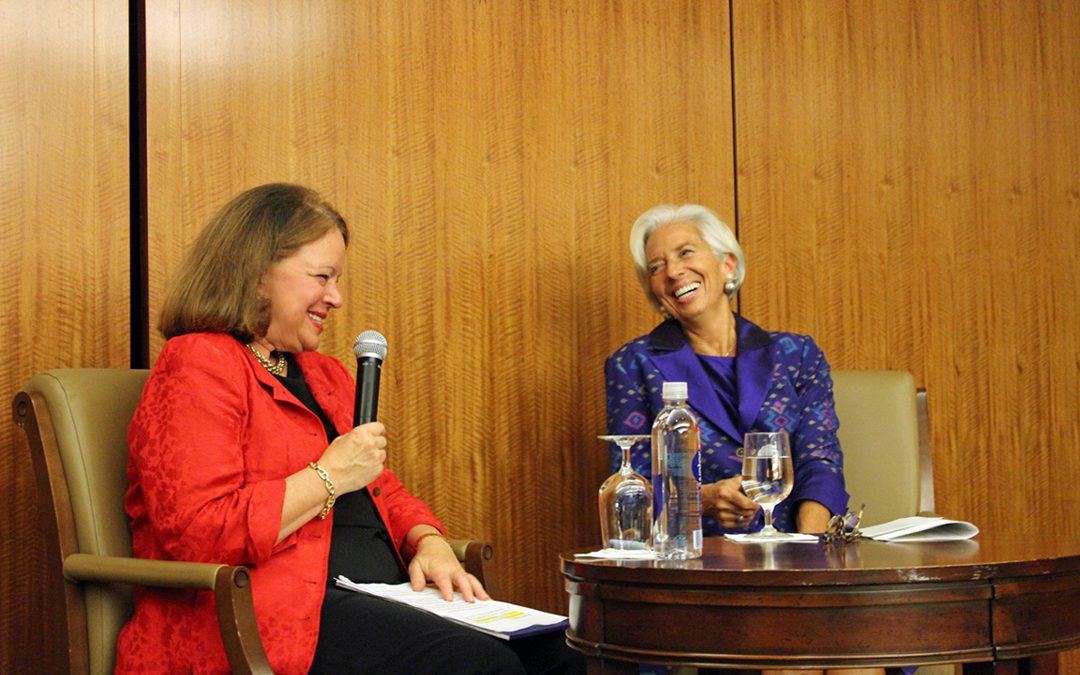 ​Ann Kaplan interviews IMF Managing Director Christine Lagarde